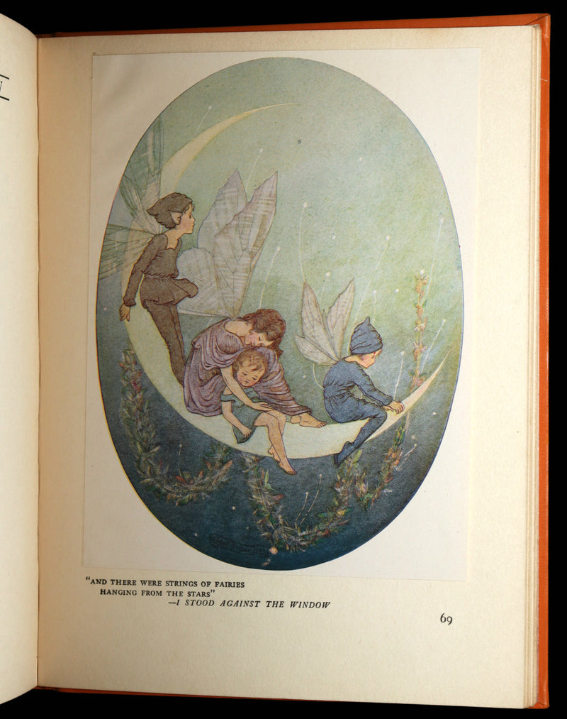 1923 Rare First Edition - The Rose Fyleman Fairy Book Illustrated by H.T. Miller