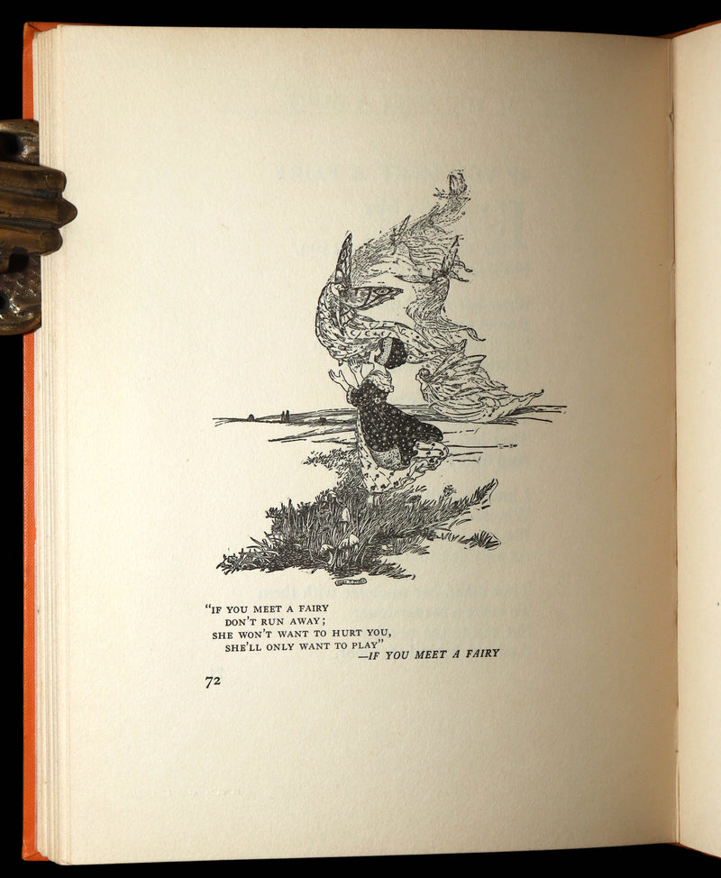1923 Rare First Edition - The Rose Fyleman Fairy Book Illustrated by H.T. Miller