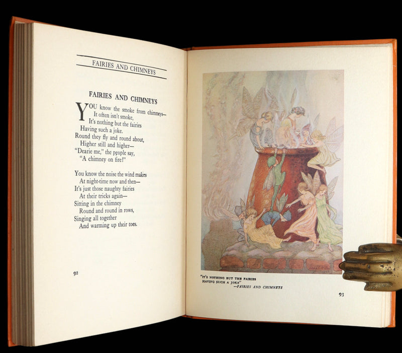 1923 Rare First Edition - The Rose Fyleman Fairy Book Illustrated by H.T. Miller