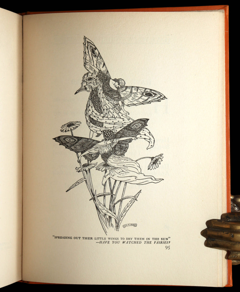 1923 Rare First Edition - The Rose Fyleman Fairy Book Illustrated by H.T. Miller