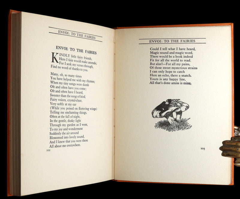 1923 Rare First Edition - The Rose Fyleman Fairy Book Illustrated by H.T. Miller
