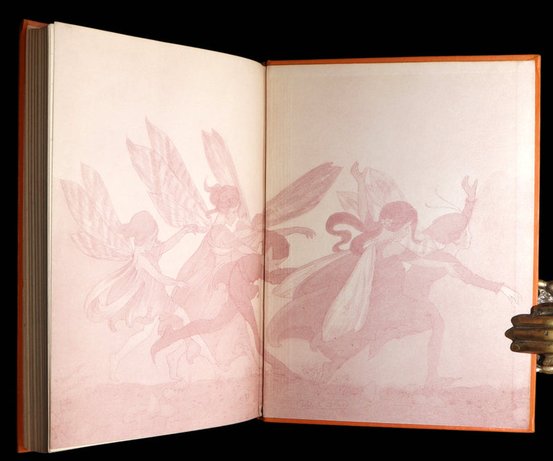 1923 Rare First Edition - The Rose Fyleman Fairy Book Illustrated by H.T. Miller