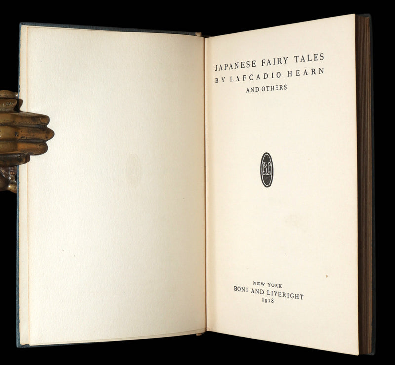 1918 Scarce First Edition - Japanese Fairy Tales by Lafcadio Hearn