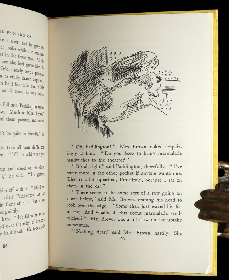 1960 First US Edition - A Bear Called Paddington by Michael Bond