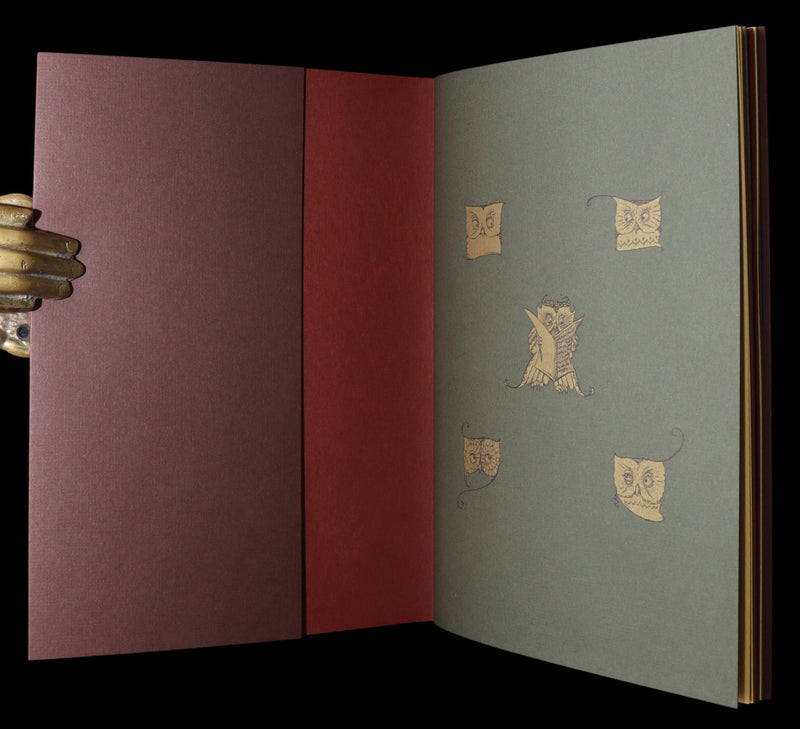 2012 Rare Signed 1stED - Full Moon Eyes; Ode to Owls by Charles van Sandwyk
