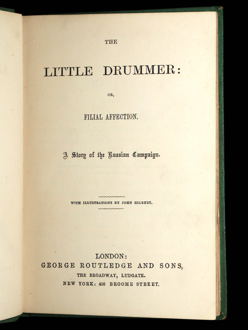 1870 Scarce Victorian Edition- The Little Drummer, Story of the Russian Campaign