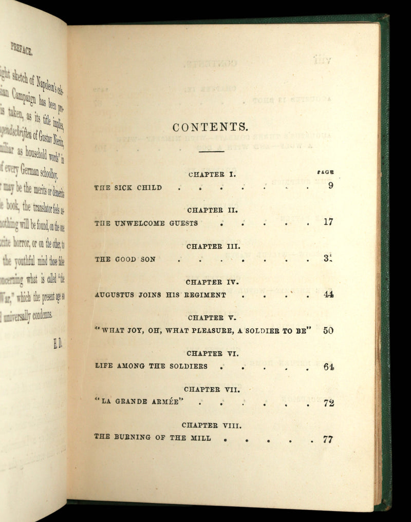 1870 Scarce Victorian Edition- The Little Drummer, Story of the Russian Campaign