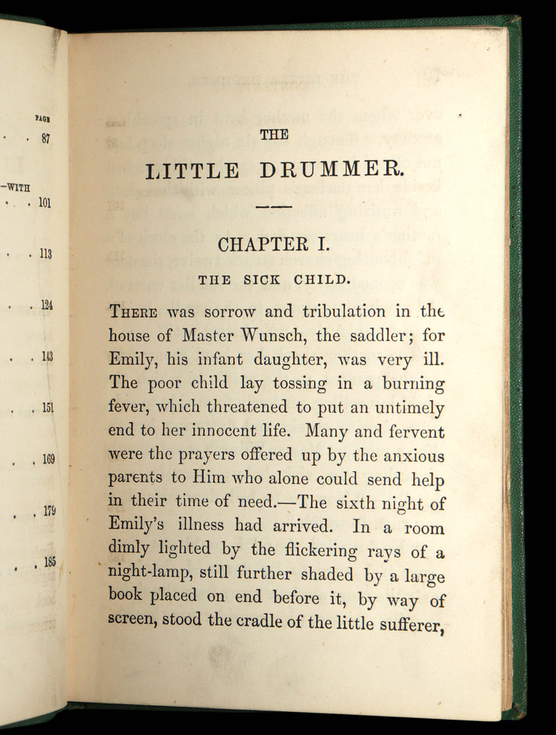 1870 Scarce Victorian Edition- The Little Drummer, Story of the Russian Campaign