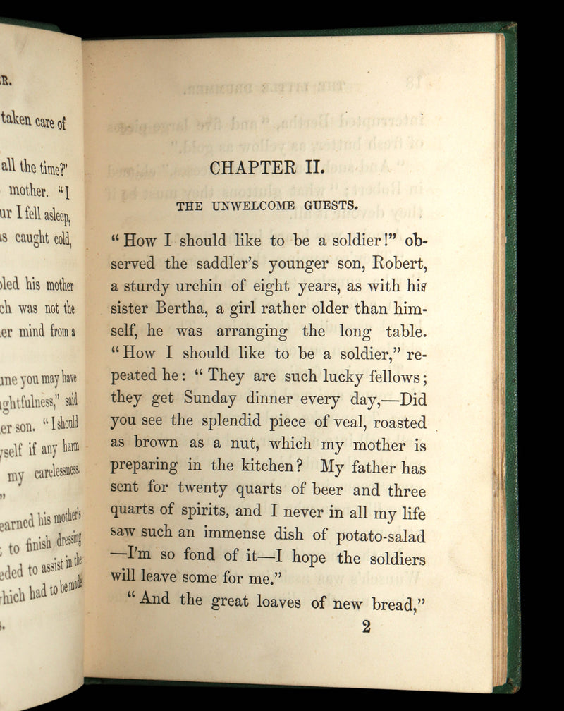 1870 Scarce Victorian Edition- The Little Drummer, Story of the Russian Campaign