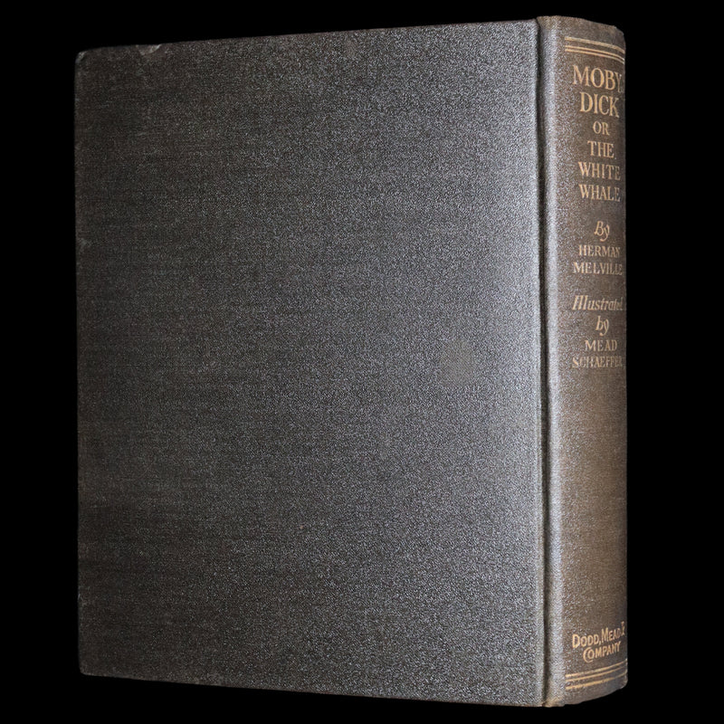 1923 Rare Book - Moby Dick or The White Whale illustrated by Mead Schaeffer