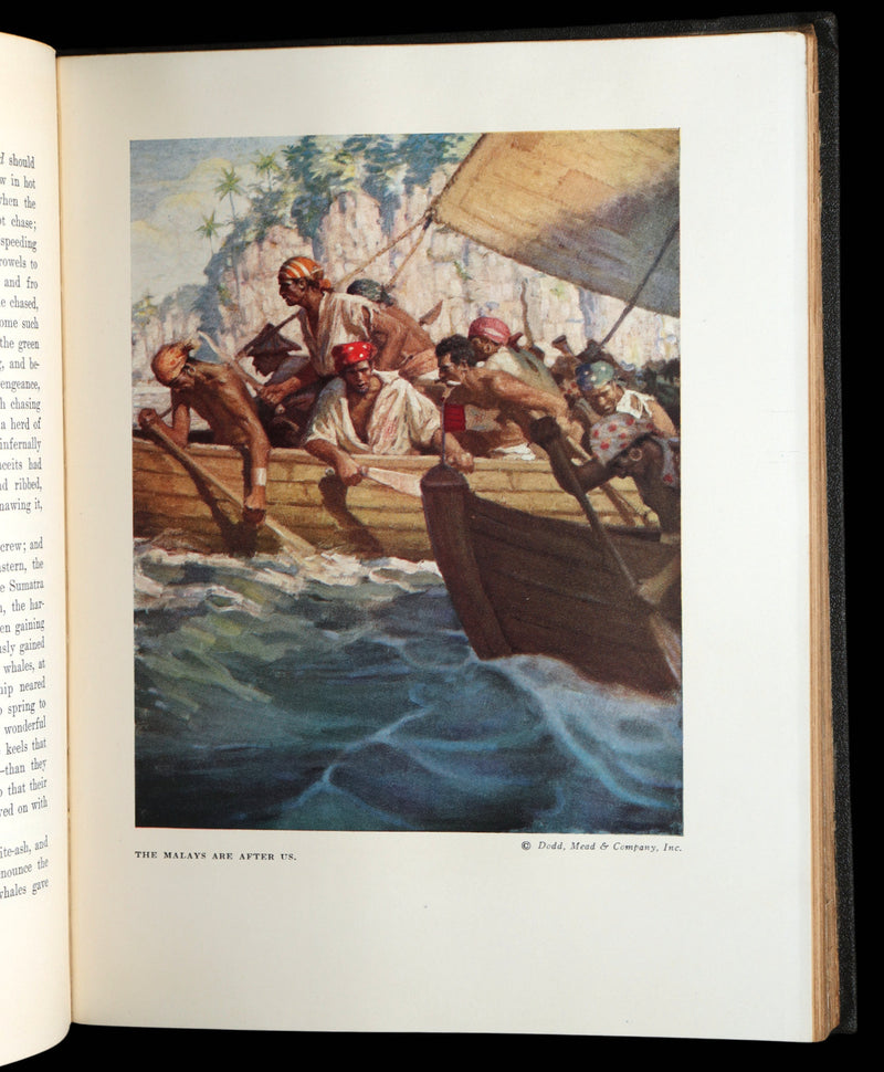1923 Rare Book - Moby Dick or The White Whale illustrated by Mead Schaeffer