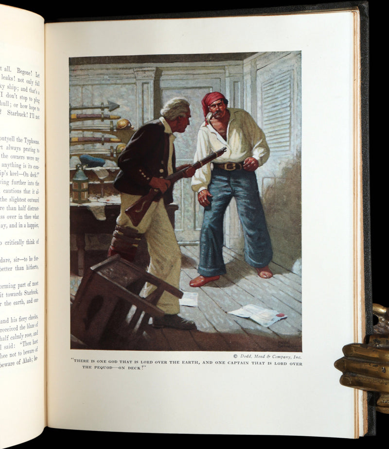 1923 Rare Book - Moby Dick or The White Whale illustrated by Mead Schaeffer
