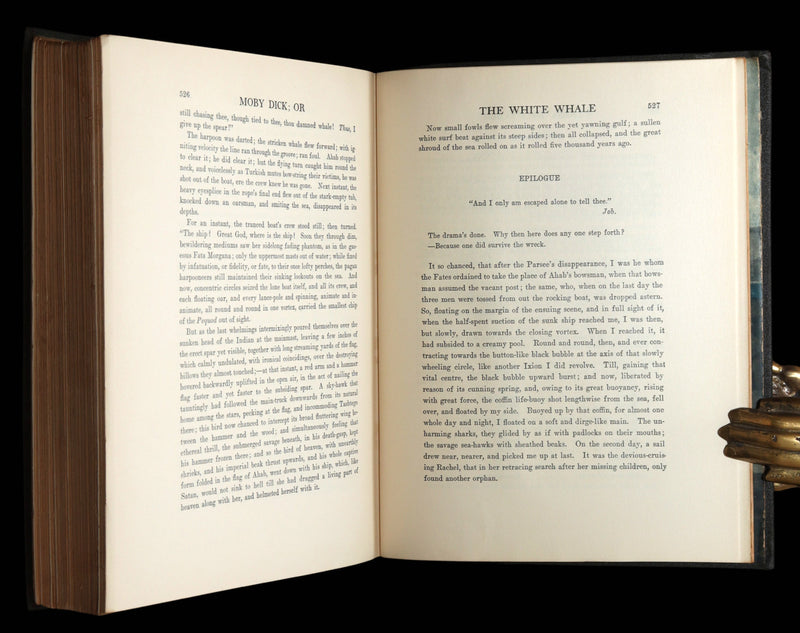 1923 Rare Book - Moby Dick or The White Whale illustrated by Mead Schaeffer