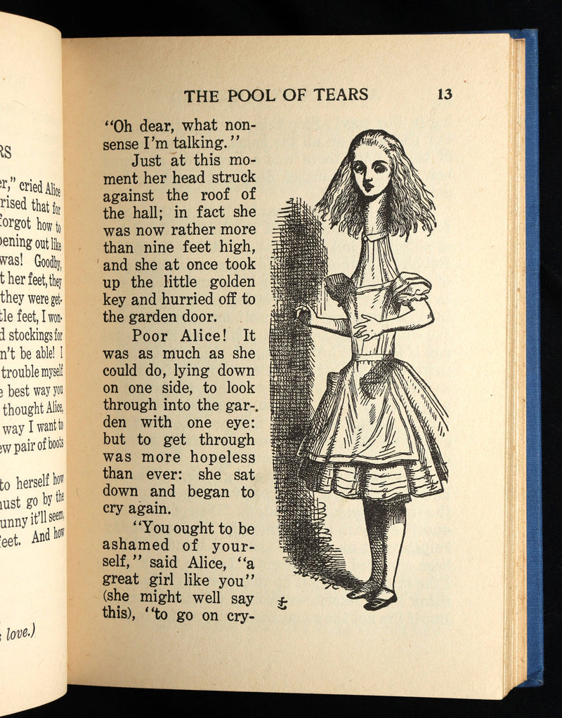 1923 First Edition illustrated by Edwin John Prittie - Alice in Wonderland