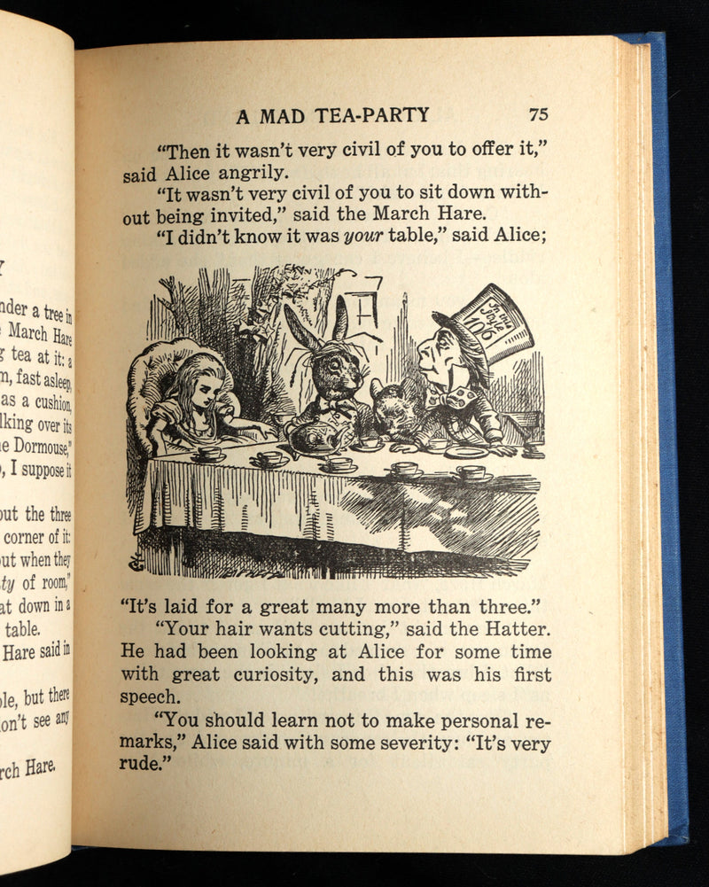 1923 First Edition illustrated by Edwin John Prittie - Alice in Wonderland