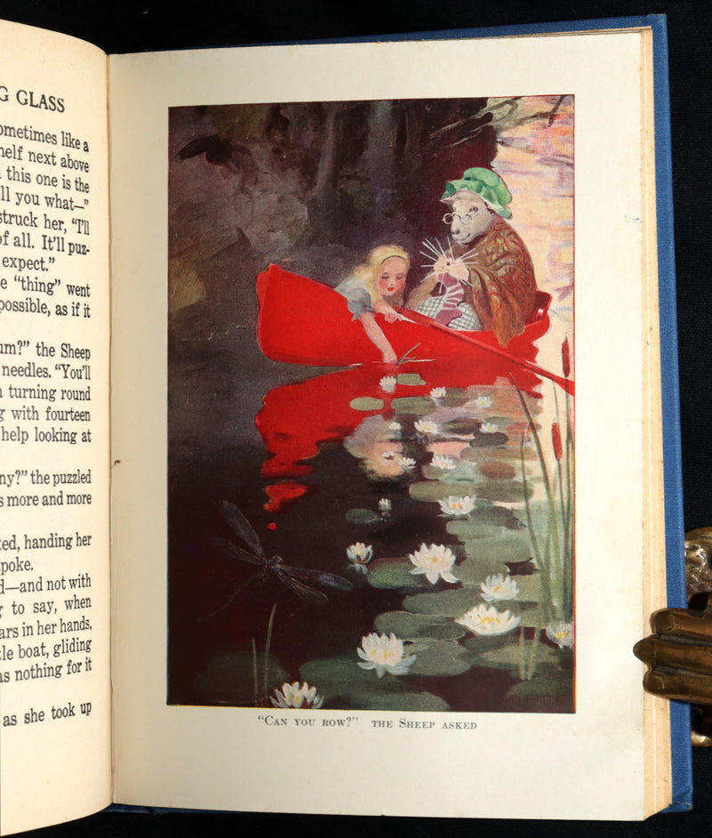 1923 First Edition illustrated by Edwin John Prittie - Alice in Wonderland