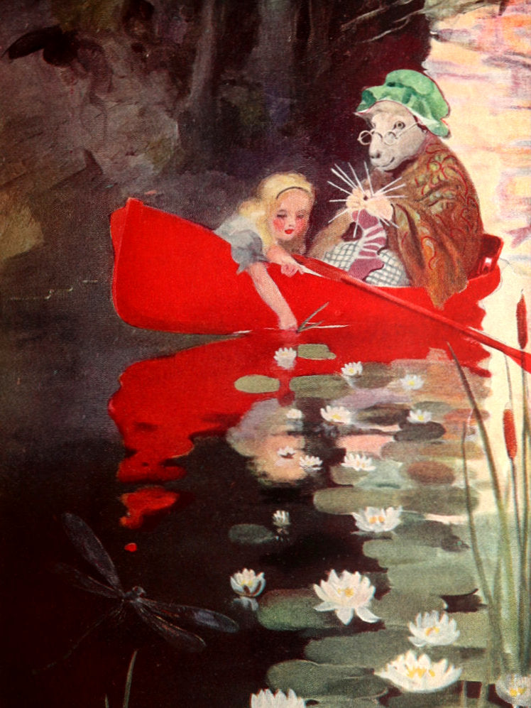 1923 First Edition illustrated by Edwin John Prittie - Alice in Wonderland