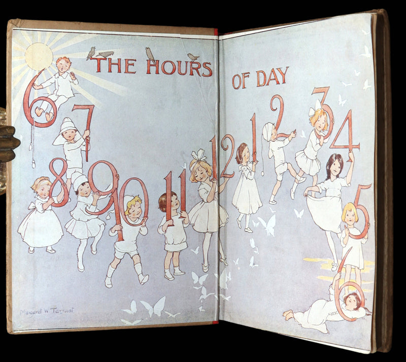 1920 Rare First Edition - The Book of the Clock by Margaret W. Tarrant