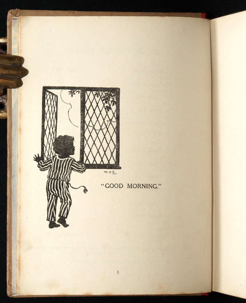 1920 Rare First Edition - The Book of the Clock by Margaret W. Tarrant