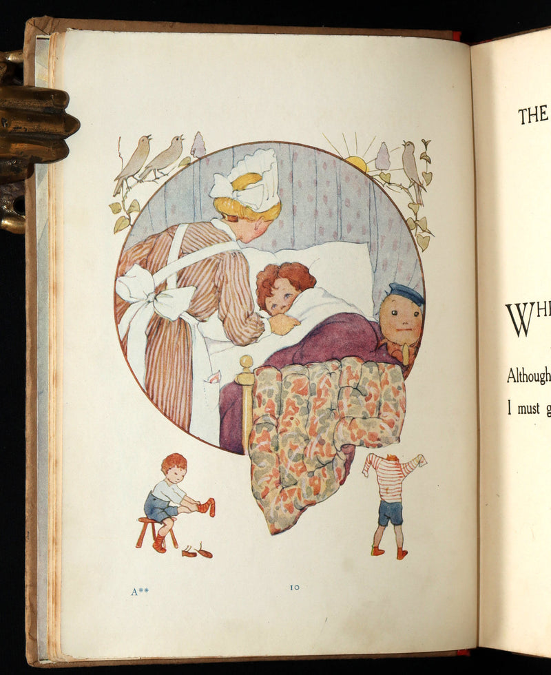 1920 Rare First Edition - The Book of the Clock by Margaret W. Tarrant