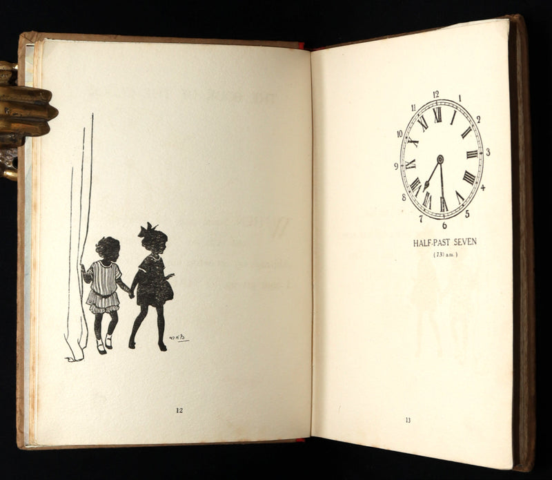 1920 Rare First Edition - The Book of the Clock by Margaret W. Tarrant