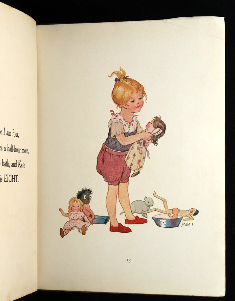 1920 Rare First Edition - The Book of the Clock by Margaret W. Tarrant