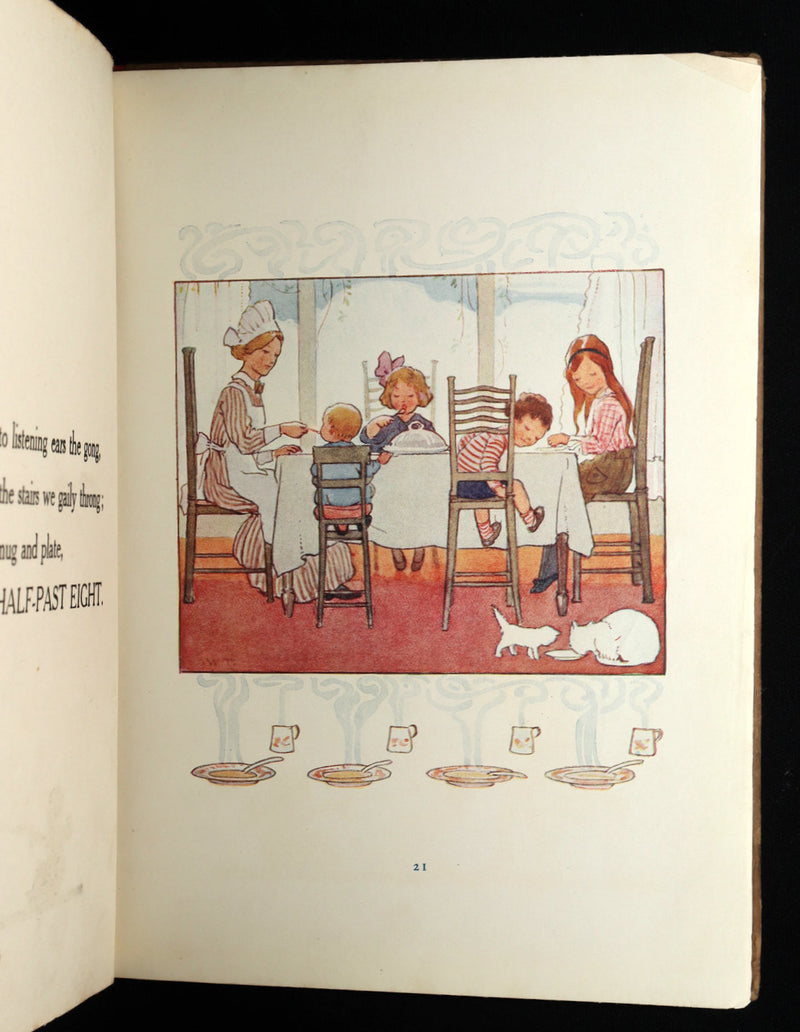 1920 Rare First Edition - The Book of the Clock by Margaret W. Tarrant