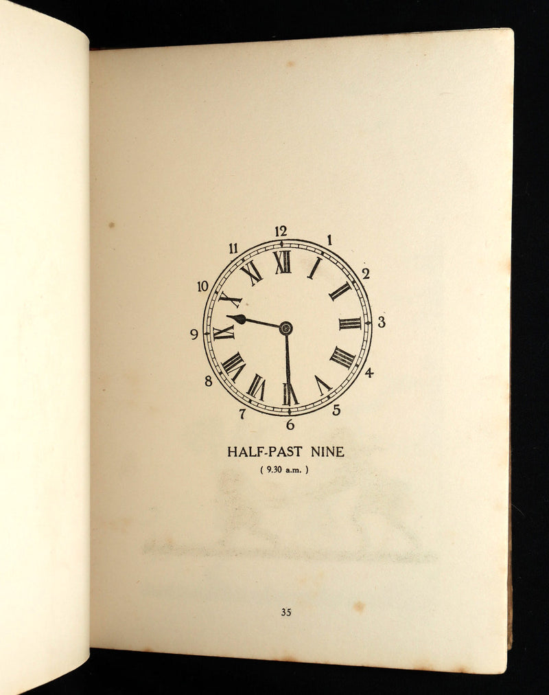 1920 Rare First Edition - The Book of the Clock by Margaret W. Tarrant
