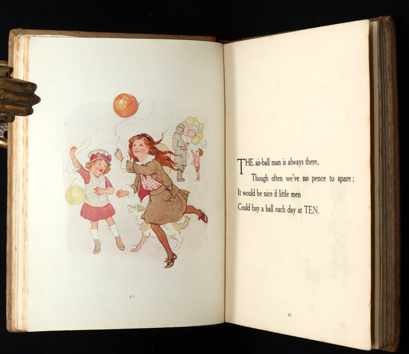 1920 Rare First Edition - The Book of the Clock by Margaret W. Tarrant