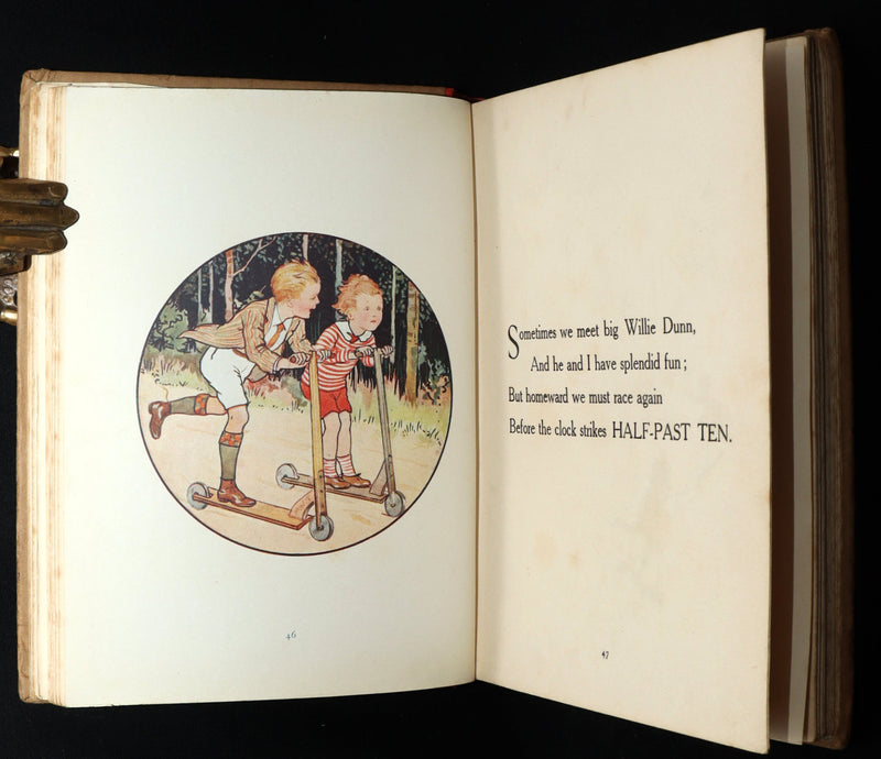 1920 Rare First Edition - The Book of the Clock by Margaret W. Tarrant