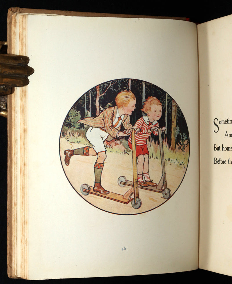 1920 Rare First Edition - The Book of the Clock by Margaret W. Tarrant