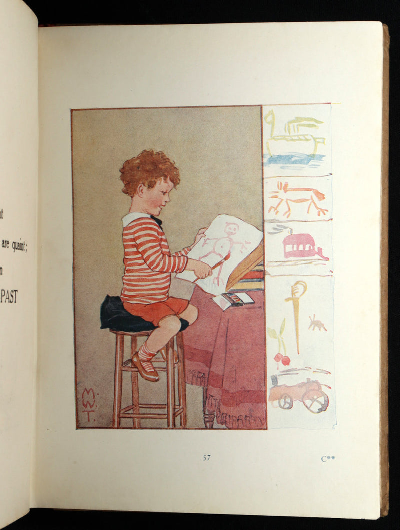1920 Rare First Edition - The Book of the Clock by Margaret W. Tarrant