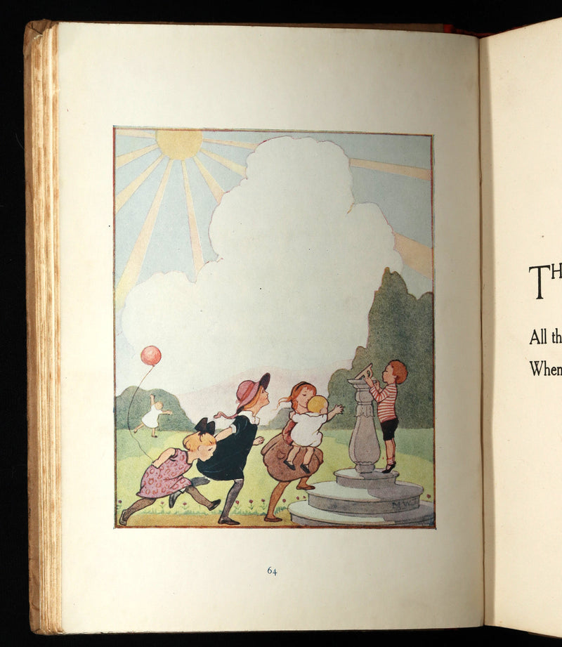 1920 Rare First Edition - The Book of the Clock by Margaret W. Tarrant
