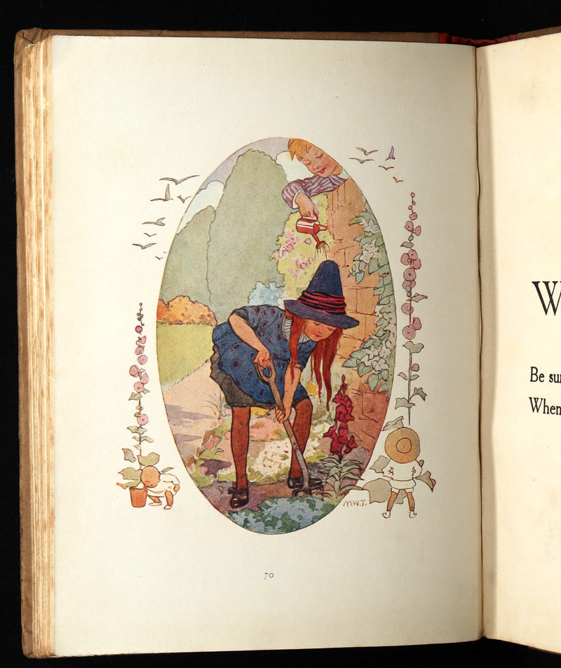 1920 Rare First Edition - The Book of the Clock by Margaret W. Tarrant