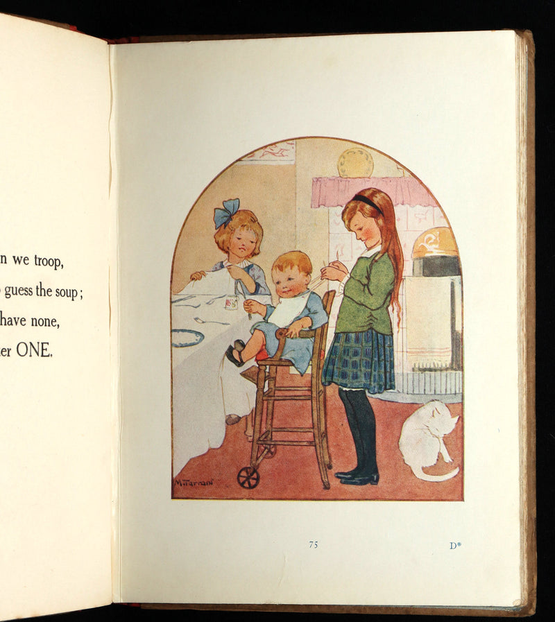 1920 Rare First Edition - The Book of the Clock by Margaret W. Tarrant