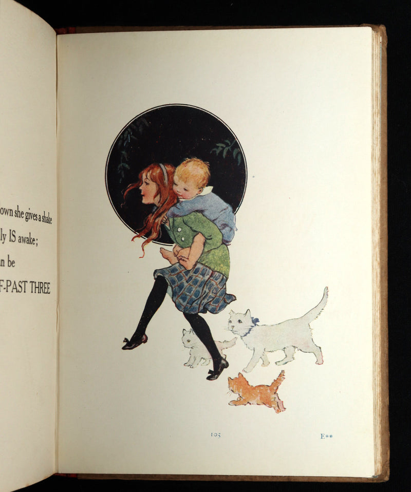1920 Rare First Edition - The Book of the Clock by Margaret W. Tarrant