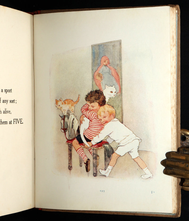 1920 Rare First Edition - The Book of the Clock by Margaret W. Tarrant