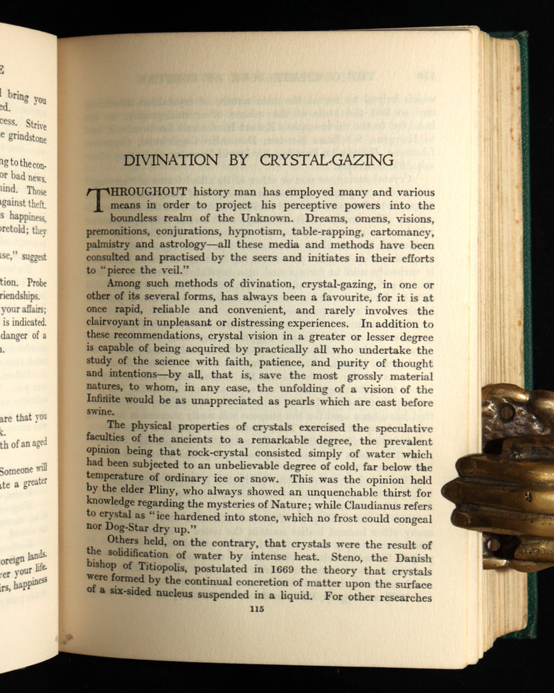 1935 Rare Book - The Complete Book of Fortune and Other Methods Of Divination