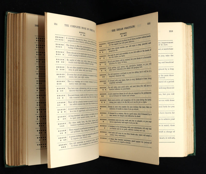 1935 Rare Book - The Complete Book of Fortune and Other Methods Of Divination
