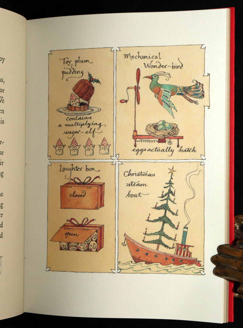 2013 Rare 1stED - An Unexpected Gift, A Christmas Tale by Charles van Sandwyk