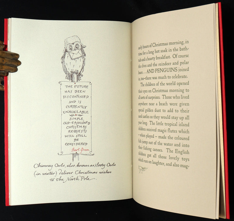 2013 Rare 1stED - An Unexpected Gift, A Christmas Tale by Charles van Sandwyk