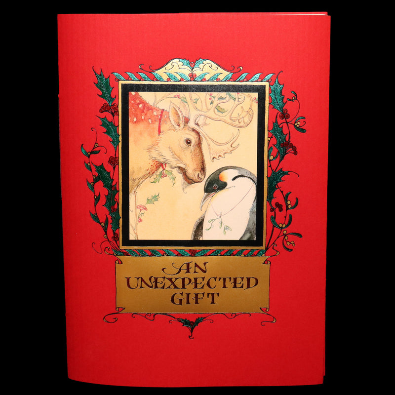 2013 Rare 1stED - An Unexpected Gift, A Christmas Tale by Charles van Sandwyk