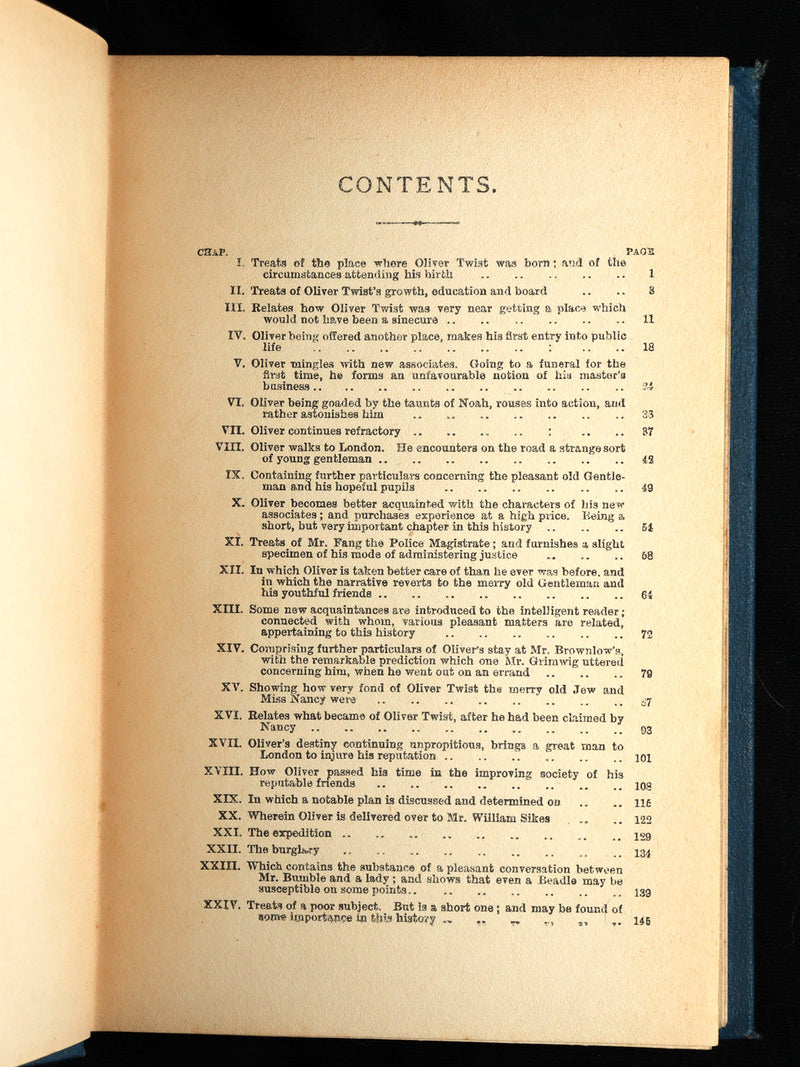 1914 Rare Book - Oliver Twist by Charles Dickens