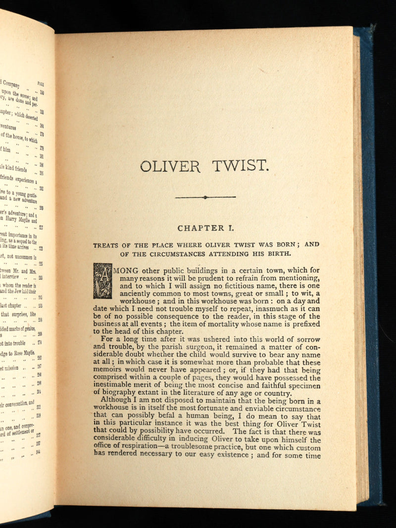 1914 Rare Book - Oliver Twist by Charles Dickens