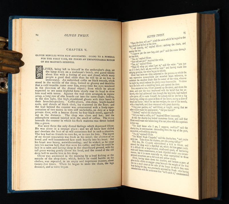 1914 Rare Book - Oliver Twist by Charles Dickens
