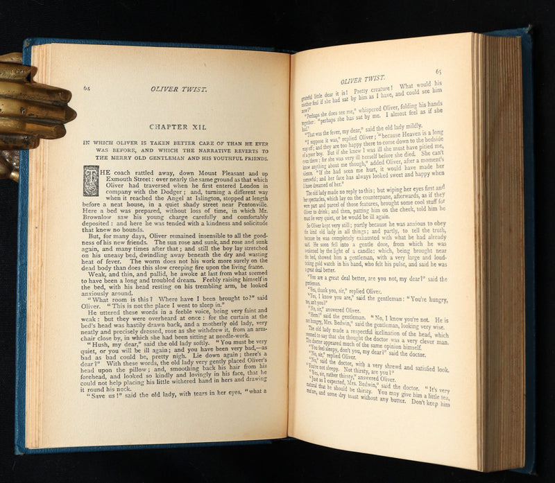 1914 Rare Book - Oliver Twist by Charles Dickens