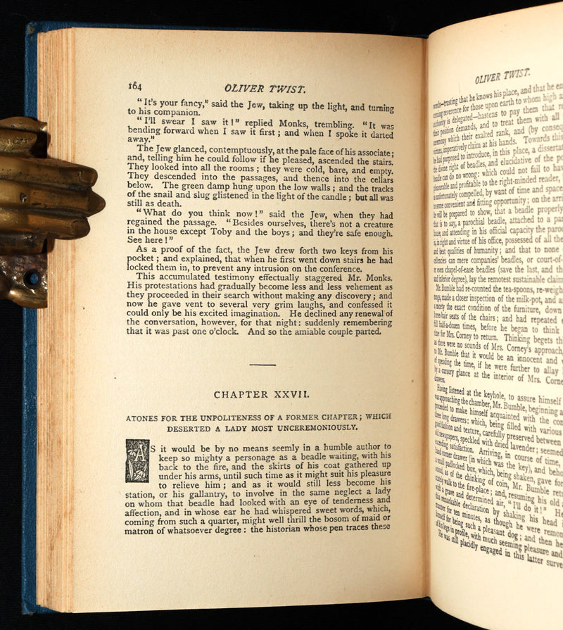 1914 Rare Book - Oliver Twist by Charles Dickens