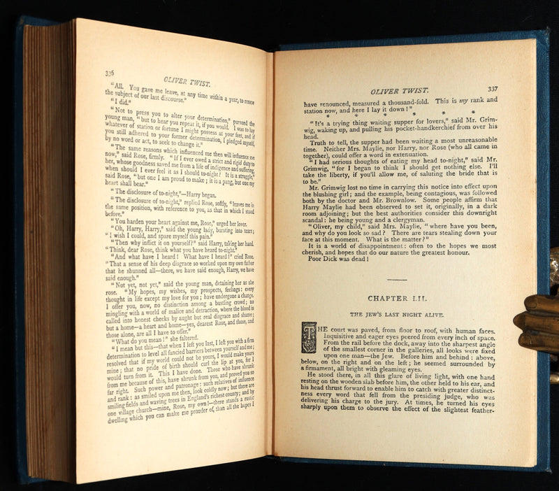 1914 Rare Book - Oliver Twist by Charles Dickens
