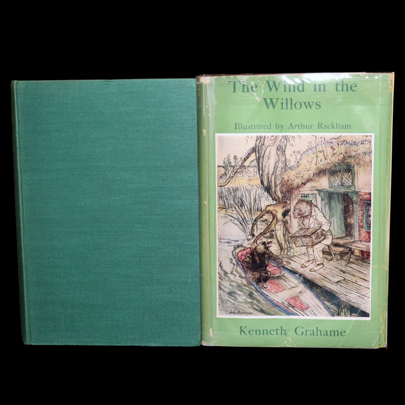 1950 First UK Arthur Rackham Illustrated Edition - The Wind in the Willows