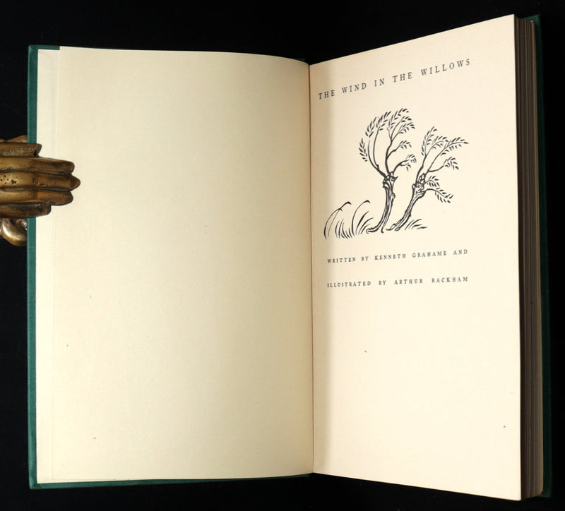 1950 First UK Arthur Rackham Illustrated Edition - The Wind in the Willows